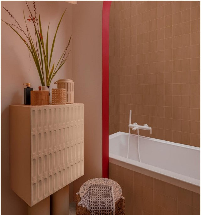 Kent 3D Rosa Matt 50x150mm 1