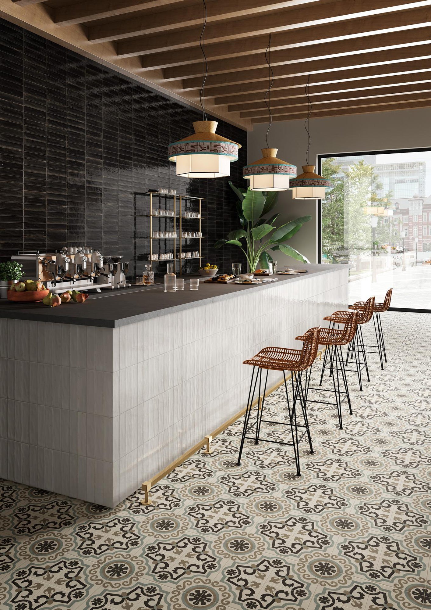 Prism Black Gloss 60x240mm 3