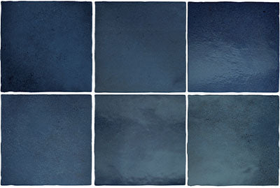 Rimtou Blue Matt 132x132mm