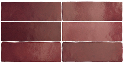 Rimtou Burgundy Matt 65x200mm