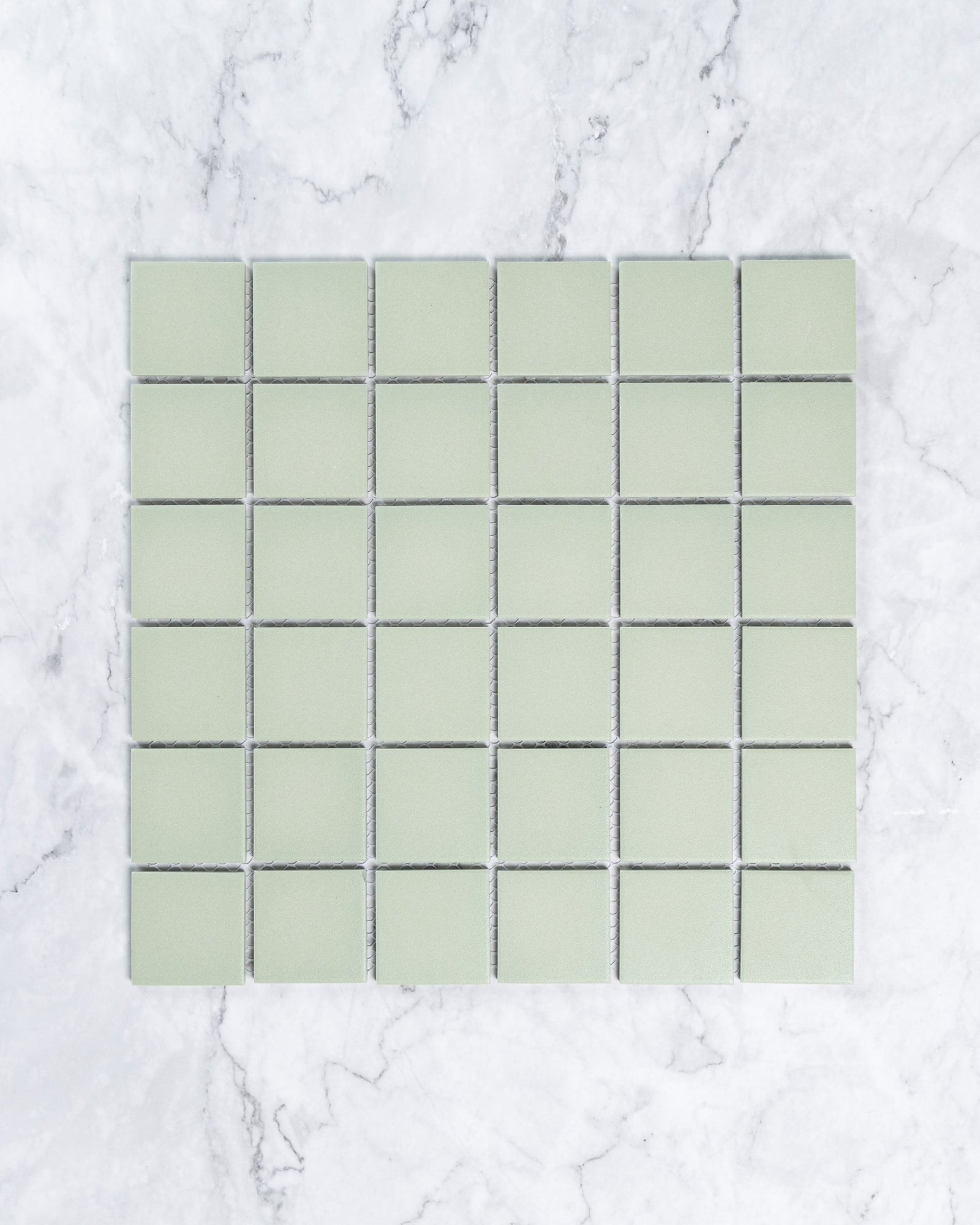 Bridges Mint Green Matt 48x48mm