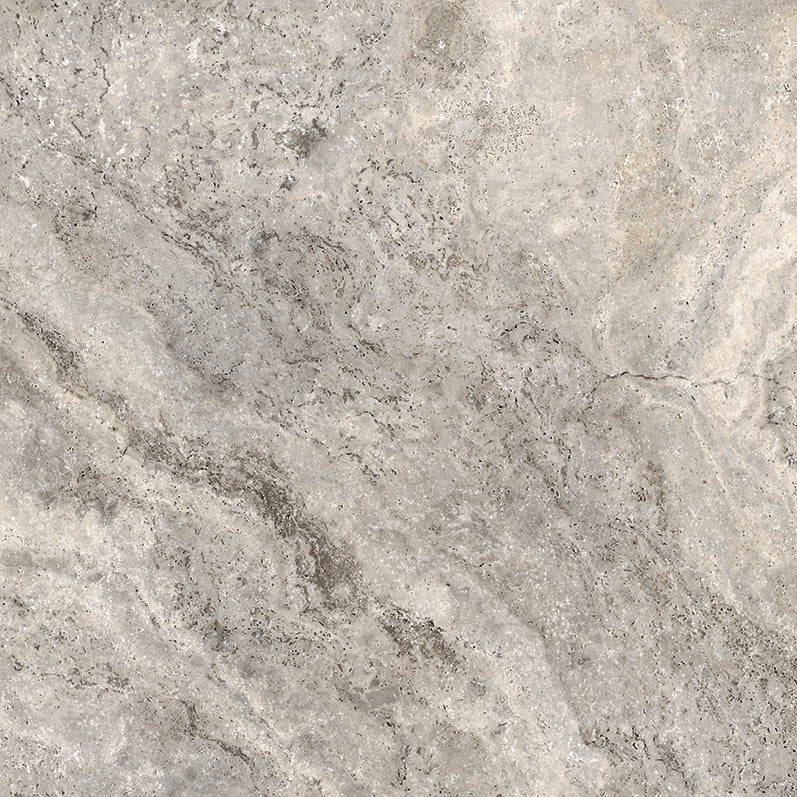 Burton Silver Travertine Look Porcelain Tile