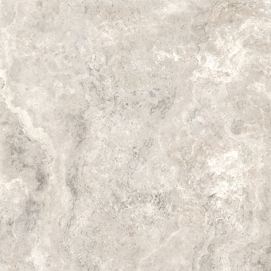 Burton White Travertine Look Porcelain Tile