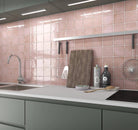 Exville Dusty Pink Gloss 100x100mm 1