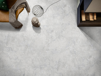 Hoddle Grey Soft Travertine Look Porcelain Tile