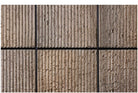 Regia 97 Gold Ribbed 97 x 97 mm Japanese Tile