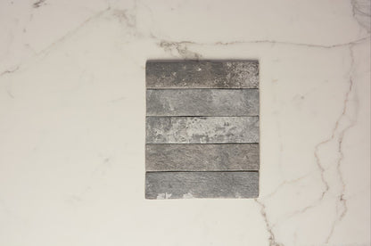 Ashcroft Charcoal Brick Look Italian Porcelain Tile