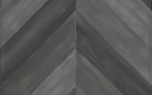 Whole Chevron Maiolica Grey