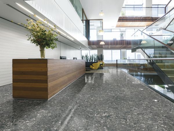 Stanton Charcoal Italian Ceppo Di Gre Stone Look Porcelain Tile